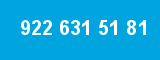 922 631 51 81